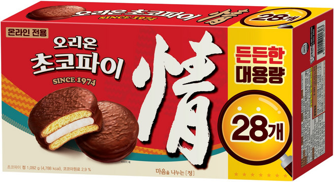 오리온초코파이 초코파이 28p, 1.092kg, 1개