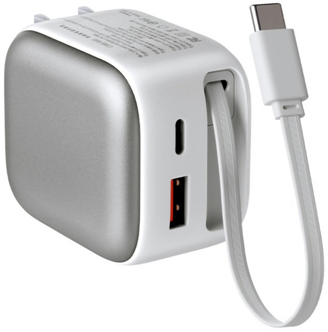 CYKE 多孔充電頭 35W, 白色, 1個