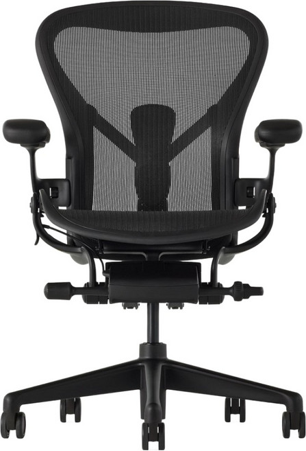 5위 - 허먼밀러 뉴 에어론 풀 의자 B 방문설치, 오닉스