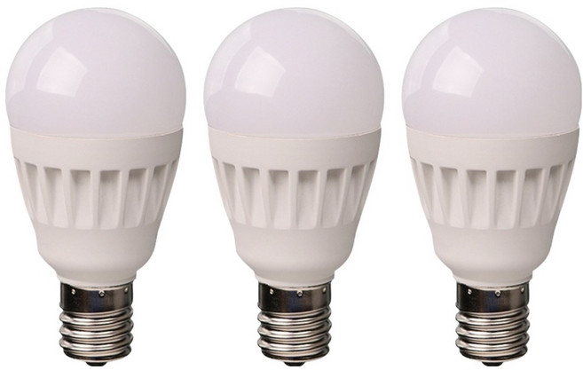 BLINGLIGHT GS LED 迷你氪氣 E17 5W 迷你燈泡, 3個, 晝光色