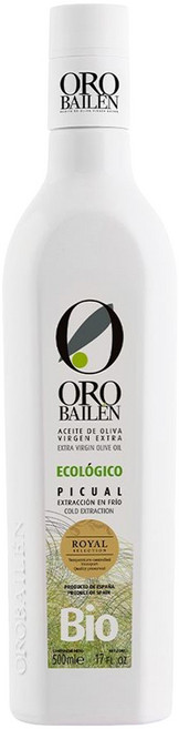 ORO BAILEN 有機特級冷壓初榨橄欖油, 1個, 500ml