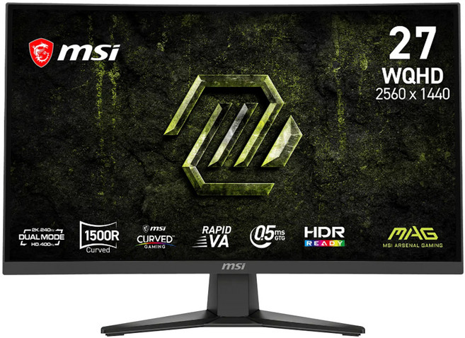 msi 微星 WQHD電競螢幕 Rapid VA Curve 1500R HDR Ready 0.5ms, 27吋, MAG 275CQDF X24