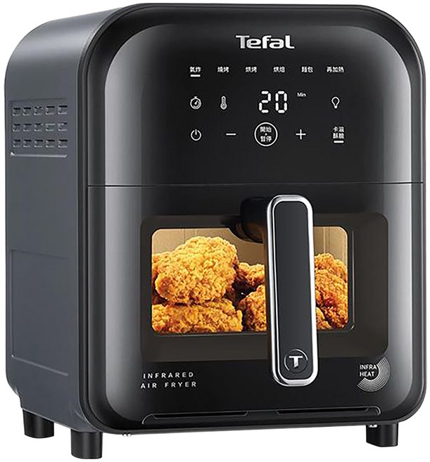 Tefal 特福 紅外線卡滋氣炸鍋, 黑色, EY8228H0