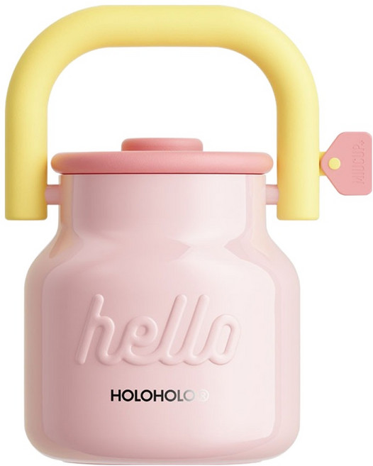 홀로홀로 밀크 푸드자, 핑크, 1개, 700ml