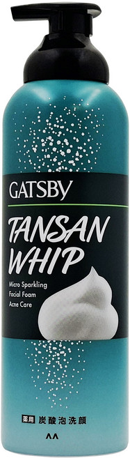 GATSBy 黑頭速淨碳酸泡洗顏 淨痘, 200g, 1個