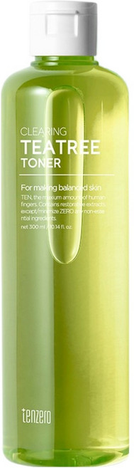 TENZERO 클리어링 티트리 토너, 1개, 300ml