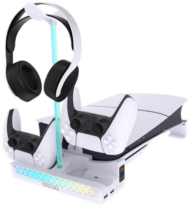 PGTECH P5pro/P5slim平放多功能底座, 白色, 1個, GP-533S