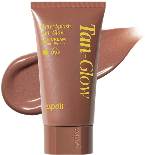 espoir 艾絲珀 水潤光澤防曬霜 TANGLOW SPF50+ PA++++, 1個, 50ml