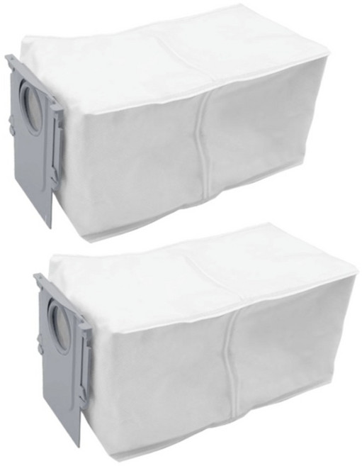 景微國際企業社 石頭掃地機器人 副廠塵袋 適用Saros Z70/QREVO MASTER/QREVO Slim, 2個, C00030Z-1
