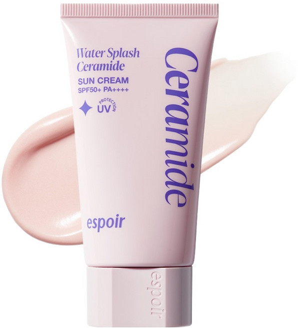 에스쁘아 워터스플래쉬 선크림 세라마이드 SPF50+ PA++++, 1개, 50ml