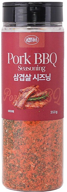 첫맛 저스톡 삼겹살 시즈닝, 350g, 1개