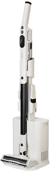 CHIMEI 奇美家電 綠光顯塵自動集塵吸塵器, 白色, VC-AL25LD
