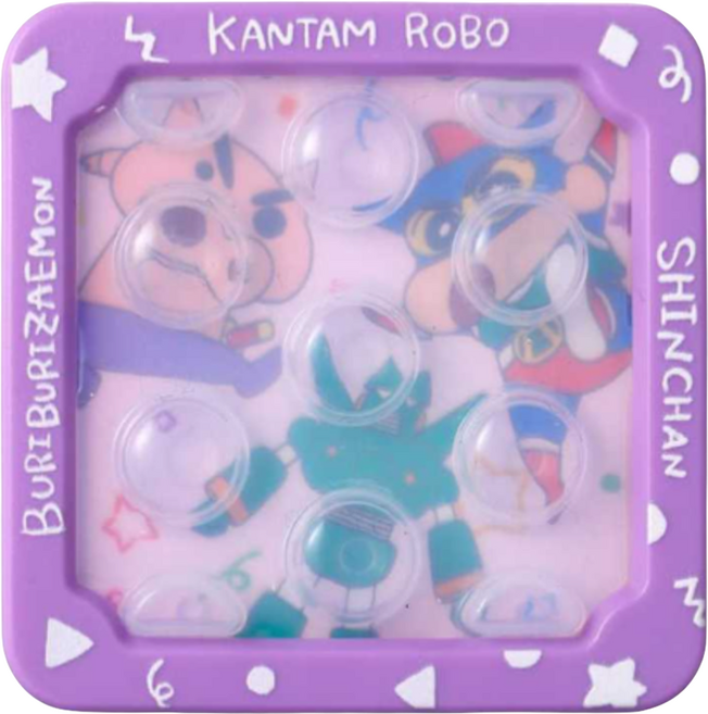 BANDAI 蠟筆小新 我是英雄 無限氣泡紙, 混和顏色, 1個