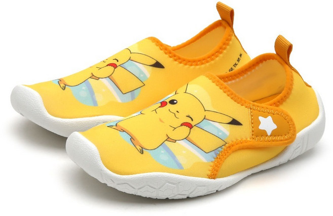 SHOELAMODE CH 皮卡丘 Romy 魔鬼氈水陸兩用鞋