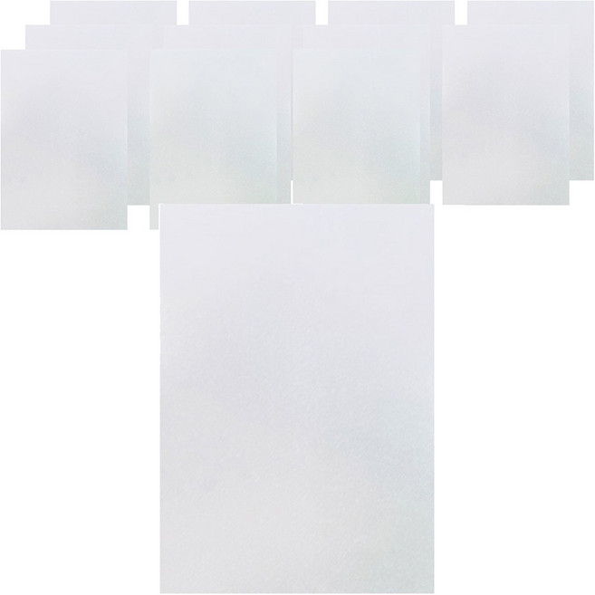 TODAY LIVING 鑰匙圈製作收縮紙10張 + 夜光膜2張套組 R89200A, 白色, 1套