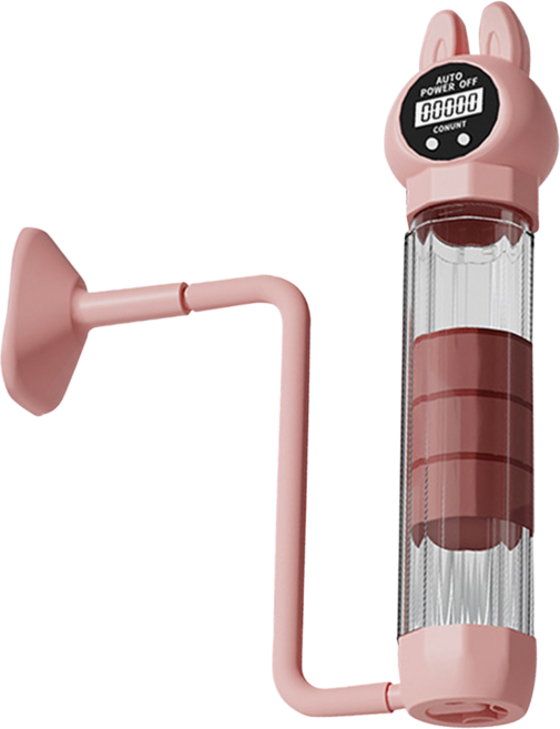 FITORA 可調阻力電子計次呼吸鍛鍊器, 單一商品, 粉色, 1個