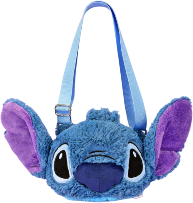 KHTOY Lilo & Stitch 史迪奇 10吋 電影版頭型側背包 1個
