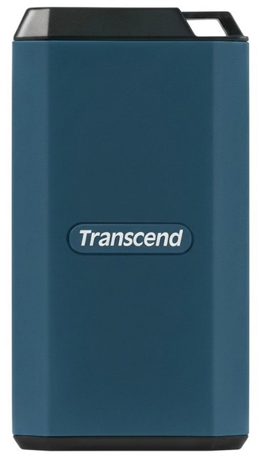 Transcend 創見 ESD410C SB3.2/Type C 抗摔防水雙介面外接SSD行動固態硬碟 TS1TESD410C, 藏青藍, 1TB