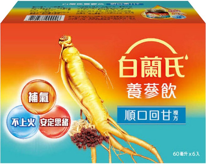 BRAND'S 白蘭氏 順口回甘養蔘飲 6瓶, 1套, 360ml