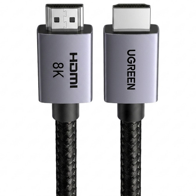 UGREEN 綠聯 HDMI 2.1 公對公8K高畫質影音連接線 2m, 1個, HD171