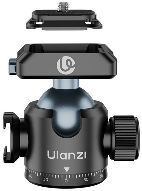 Ulanzi 優籃子 Uka球形雲台, 1個, T100