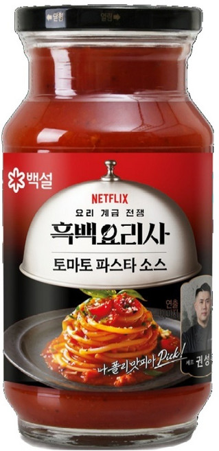 백설 나폴리맛피아 권성준셰프 토마토 파스타소스, 1개, 600g