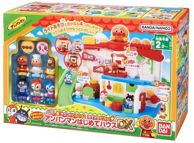 ANPANMAN 麵包超人 和好朋友一起玩 我的第一個麵包超人趣味小屋DX, 混和顏色, 1套
