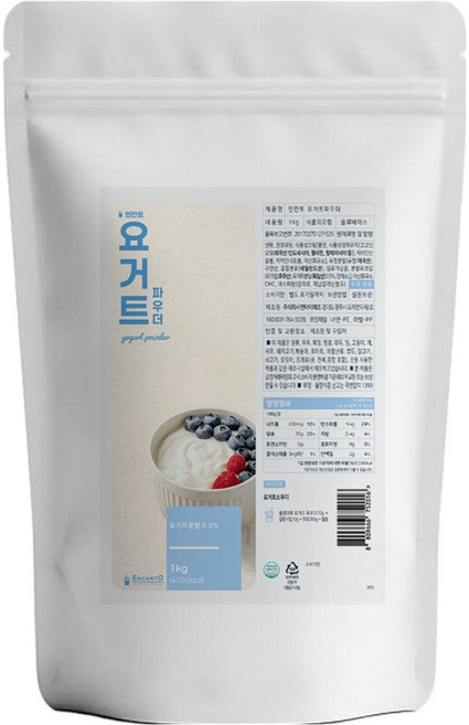 엔칸토 요거트 파우더, 1개, 1개입, 1kg