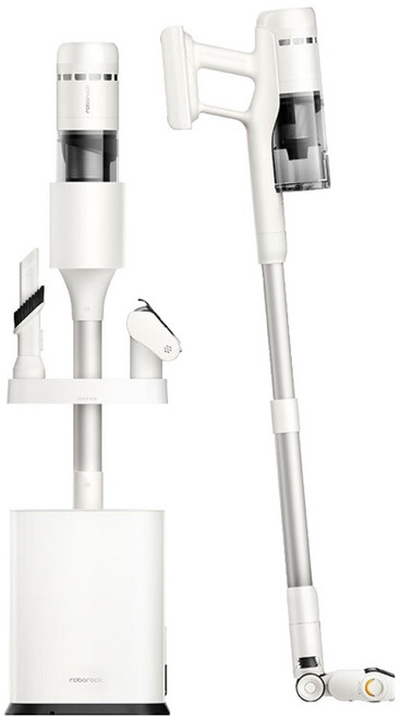 로보락 H60 Hub Plus 무선청소기, 화이트, H9A4A+MDS34HRR