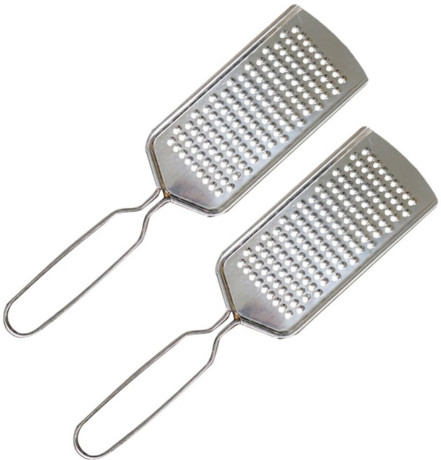 앳홈 일본 에코 치즈 그레이터 강판 실버, 2개