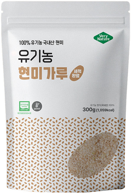 베리네이처 잡곡 유기농 현미가루, 300g, 1개