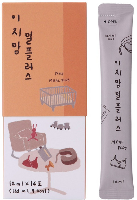 이지맘 밀플러스 모유 차 14p, 1개, 168ml
