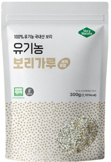 베리네이처 잡곡 유기농 보리가루, 300g, 1개