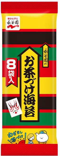 나가타니엔 김맛 오차즈케 8p, 48g, 1개