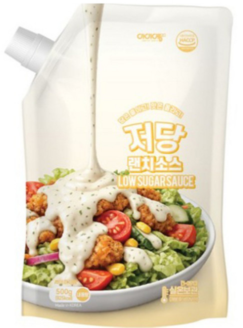 아이엠소스 저당 랜치소스, 500g, 1개