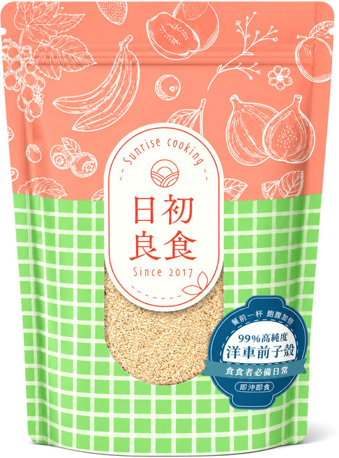 SUNRISE COOKING 日初良食 洋車前子殼, 200g, 1個