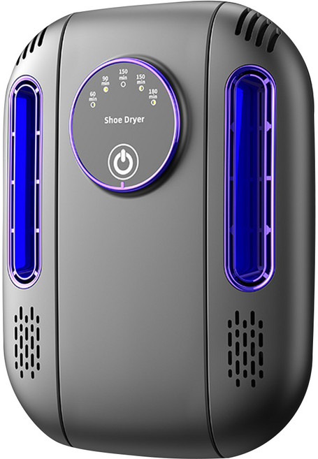 AERIVO 無線定時烘鞋機, 深灰色, 單一商品