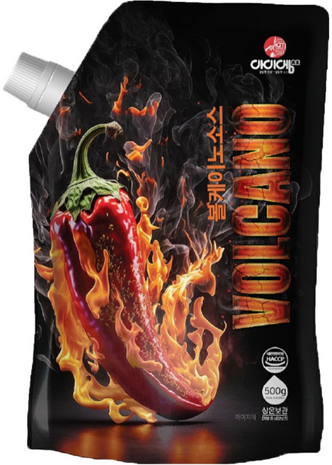 아이엠소스 볼케이노소스, 500g, 1개