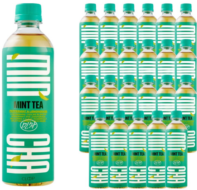 클룹 민차 페퍼민트 쿨링 허브티, 24개, 500ml