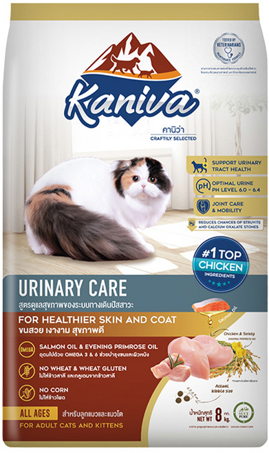 Kaniva 卡咪哇 全齡貓 泌尿保健配方乾飼料, 8kg, 1袋, 雞肉