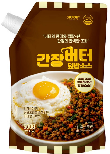 아이엠소스 간장버터덮밥소스, 1개, 500g