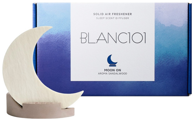 BLANC101 室內經典石膏芳香劑 Moon On 50g, 檀香