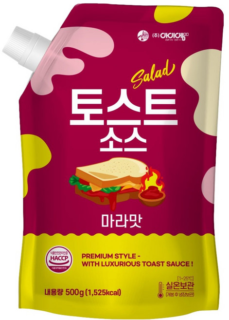 아이엠소스 토스트소스 마라맛, 1개, 500g