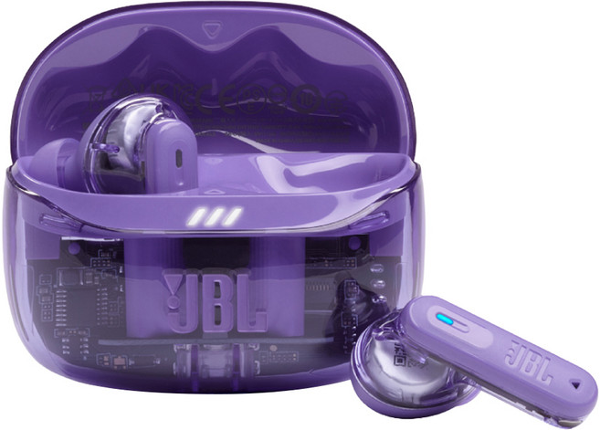 JBL 真無線降噪藍牙耳機, 紫色, Tune Beam 2 Ghost