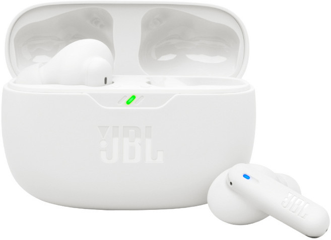 JBL 真無線降噪藍牙耳機, 白色, Wave Beam 2