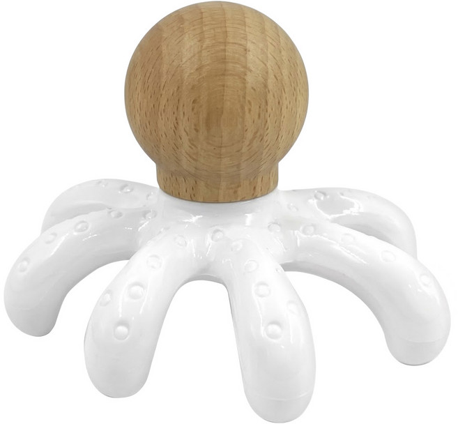 MOCODO 伴佳家 章魚運動按摩器 FP123, 白色, 1個