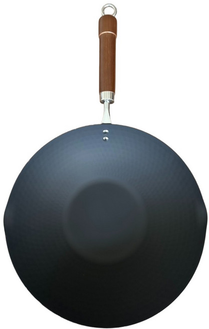 TAKEHARA 竹原製缶 和樂亭窒化鐵深平底鍋 日本製, 1個, 28cm