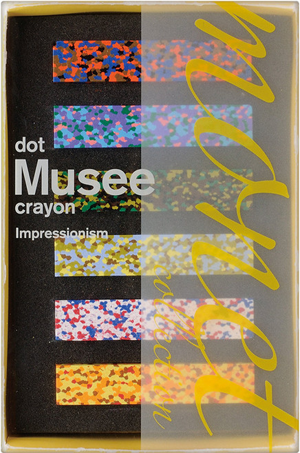 AOZORA Musee Crayon 印象派風格蠟筆: 莫內 美術館, 1套, 6個