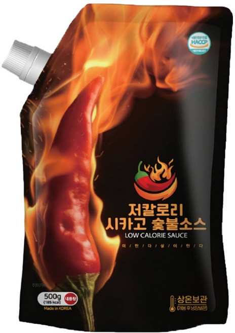아이엠소스 저칼로리 시카고 숯불 소스, 500g, 1개