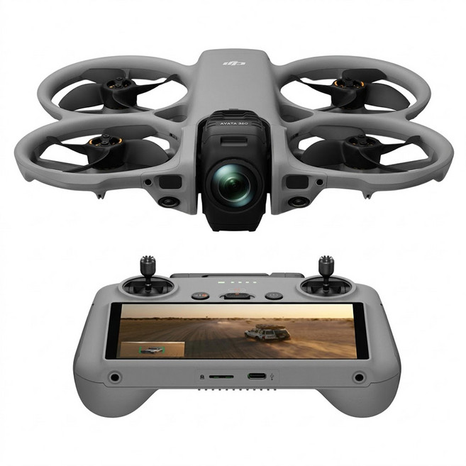 DJI 大疆創新 AVATA 360空拍機 RC2, 黑色, 1個
